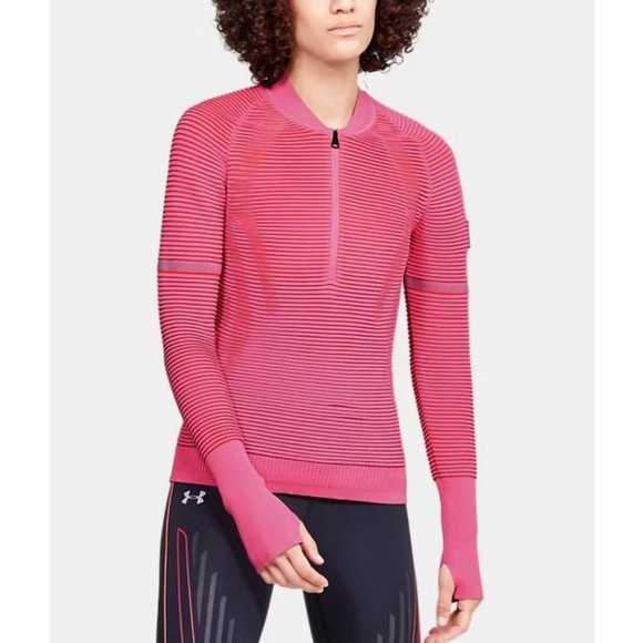 Under Armour Women's UA Top Long sleeve IntelliKnit 2.0 ½ Zip - Picture 1 of 5